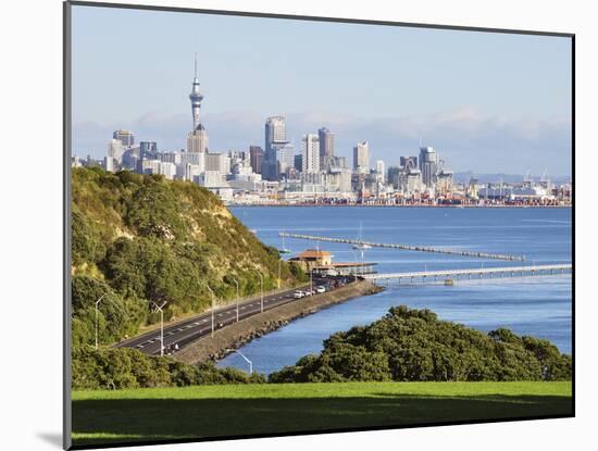 Okahu Bay and Skyline, Auckland, North Island, New Zealand, Pacific-null-Mounted Photographic Print