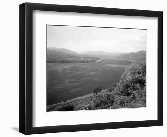 Okanogan Series, Methow Valley, 1914-Asahel Curtis-Framed Giclee Print