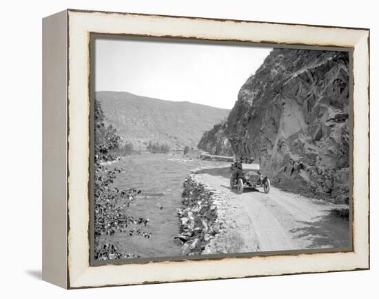 Okanogan Series, Methow Valley Road, 1914-Asahel Curtis-Framed Premier Image Canvas