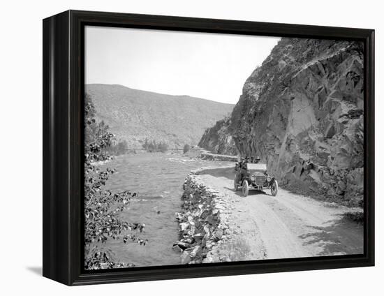 Okanogan Series, Methow Valley Road, 1914-Asahel Curtis-Framed Premier Image Canvas