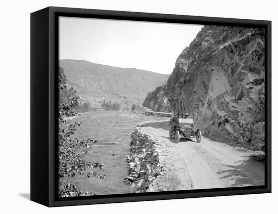 Okanogan Series, Methow Valley Road, 1914-Asahel Curtis-Framed Premier Image Canvas