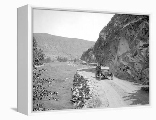 Okanogan Series, Methow Valley Road, 1914-Asahel Curtis-Framed Premier Image Canvas