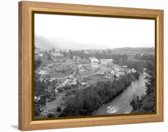 Okanogan Series, Winthrop, 1914-Asahel Curtis-Framed Premier Image Canvas