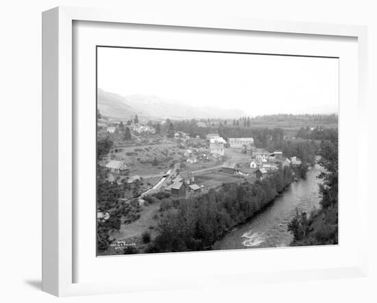 Okanogan Series, Winthrop, 1914-Asahel Curtis-Framed Giclee Print