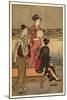 Okawabata Yuryo-Torii Kiyonaga-Mounted Giclee Print