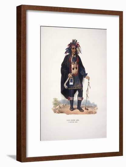 Okee-Makee-Quid, after 1875-Charles Bird King-Framed Giclee Print