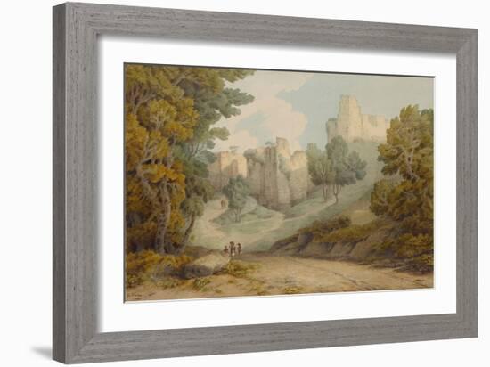 Okehampton Castle, 1794-Francis Towne-Framed Premium Giclee Print