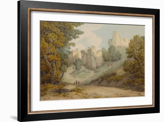 Okehampton Castle, 1794-Francis Towne-Framed Giclee Print