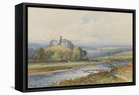 Okehampton Castle , C.1895-96-Frederick John Widgery-Framed Premier Image Canvas
