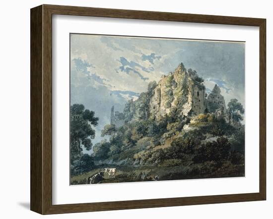 Okehampton Castle, Devon, 1791-Thomas Girtin-Framed Giclee Print