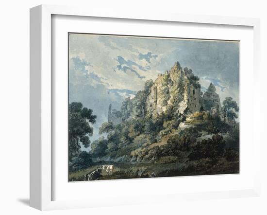 Okehampton Castle, Devon, 1791-Thomas Girtin-Framed Giclee Print