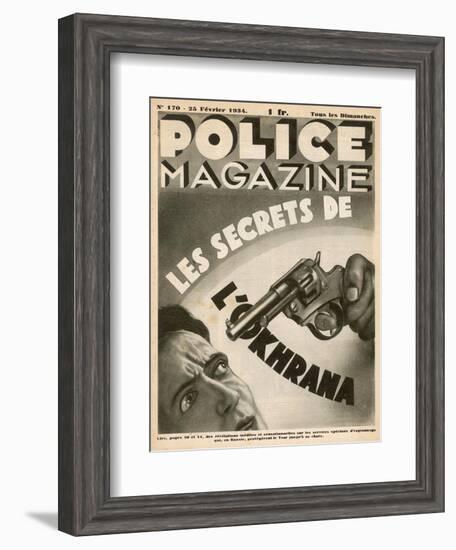 Okhrana - Pre-Revolutionary Secret Police-null-Framed Art Print