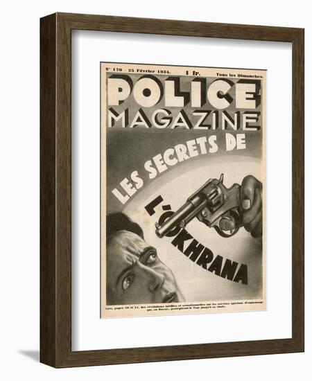 Okhrana - Pre-Revolutionary Secret Police-null-Framed Art Print