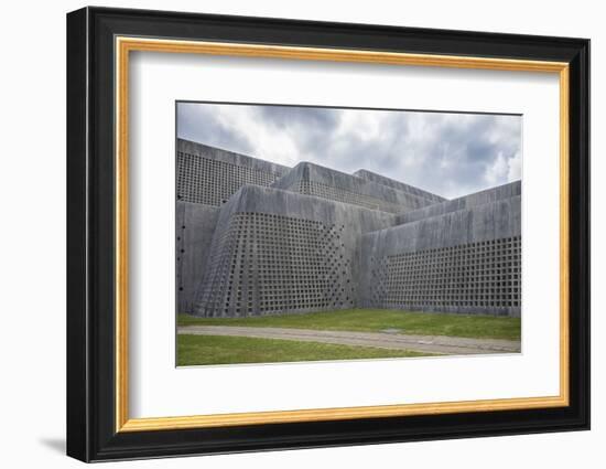 Okinawa Prefectural Museum, Naha, Okinawa, Japan, Asia-Michael Runkel-Framed Photographic Print