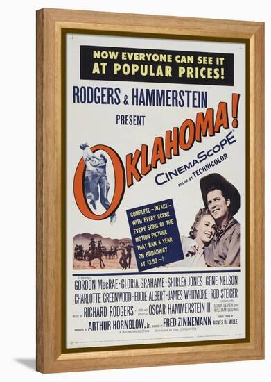 Oklahoma!, 1955, Directed by Fred Zinnemann-null-Framed Premier Image Canvas