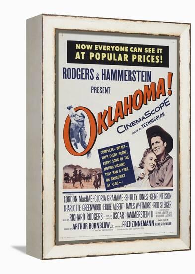 Oklahoma!, 1955, Directed by Fred Zinnemann-null-Framed Premier Image Canvas