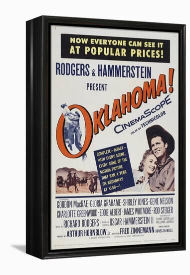 Oklahoma!, 1955, Directed by Fred Zinnemann-null-Framed Premier Image Canvas