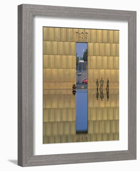 Oklahoma City National Memorial, Oklahoma City, Oklahoma, USA-Michael Snell-Framed Photographic Print