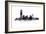 Oklahoma City Oklahoma Skyline BG 1-Marlene Watson-Framed Giclee Print