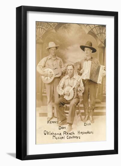 Oklahoma Ranch Haymakers-null-Framed Art Print