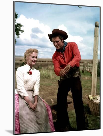 Oklahoma, Shirley Jones, Gordon MacRae, 1955-null-Mounted Photo