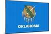 Oklahoma State Flag-Lantern Press-Mounted Art Print
