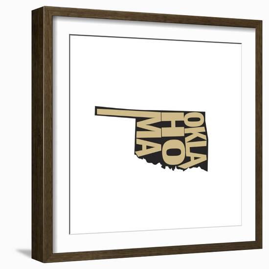 Oklahoma-Art Licensing Studio-Framed Giclee Print