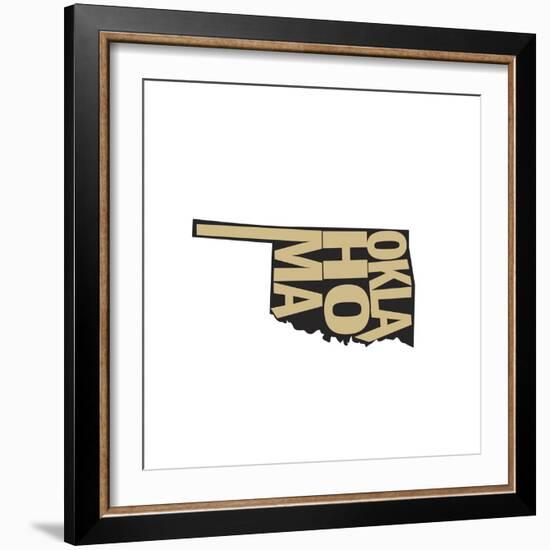 Oklahoma-Art Licensing Studio-Framed Giclee Print