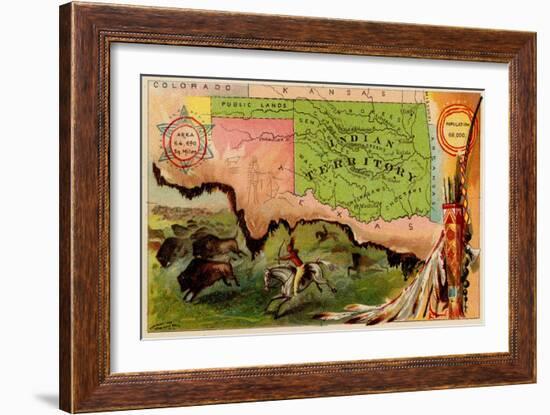 Oklahoma-Arbuckle Brothers-Framed Art Print