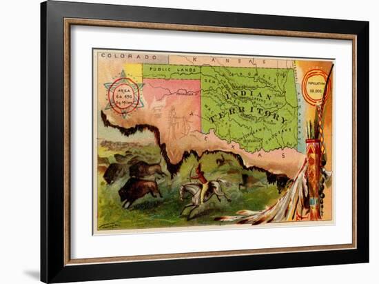 Oklahoma-Arbuckle Brothers-Framed Art Print