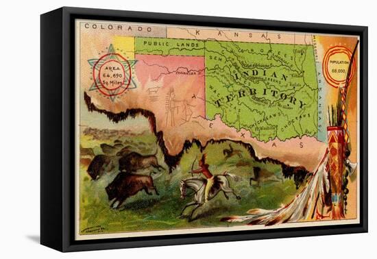 Oklahoma-Arbuckle Brothers-Framed Stretched Canvas