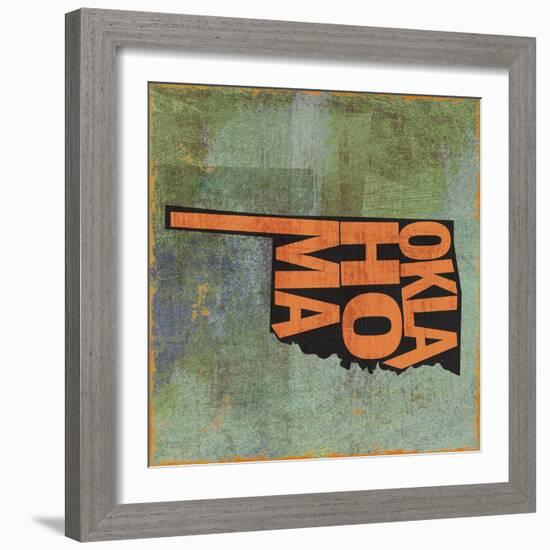 Oklahoma-Art Licensing Studio-Framed Giclee Print