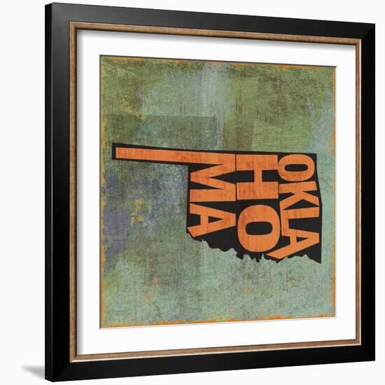 Oklahoma-Art Licensing Studio-Framed Giclee Print