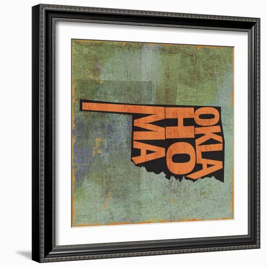 Oklahoma-Art Licensing Studio-Framed Giclee Print