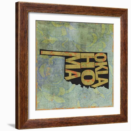 Oklahoma-Art Licensing Studio-Framed Giclee Print