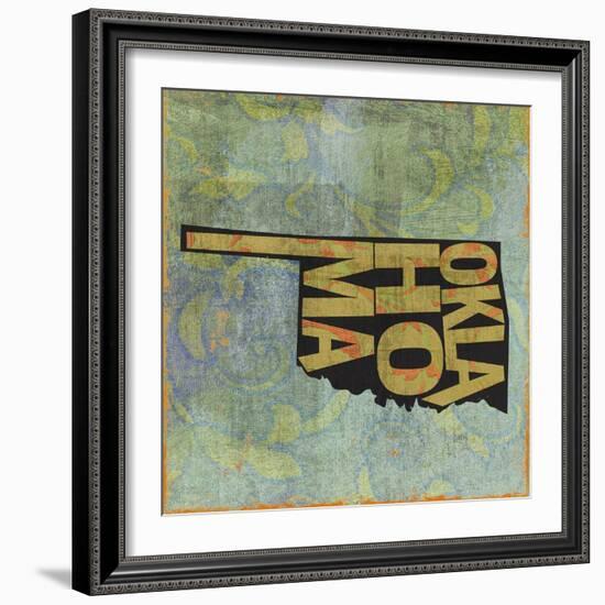 Oklahoma-Art Licensing Studio-Framed Giclee Print