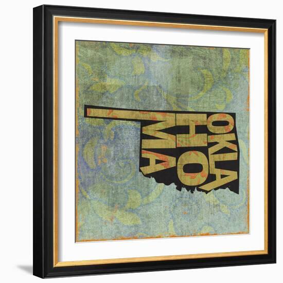 Oklahoma-Art Licensing Studio-Framed Giclee Print