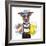 Oktoberfest Dog-Javier Brosch-Framed Art Print