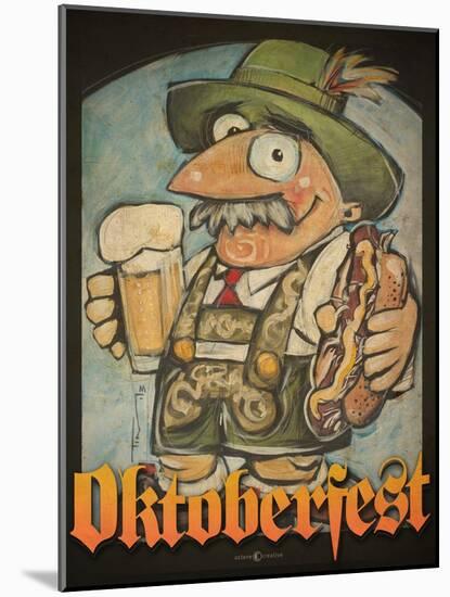 Oktoberfest Guy-Tim Nyberg-Mounted Giclee Print