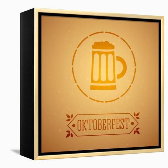 Oktoberfest Poster-MastakA-Framed Stretched Canvas