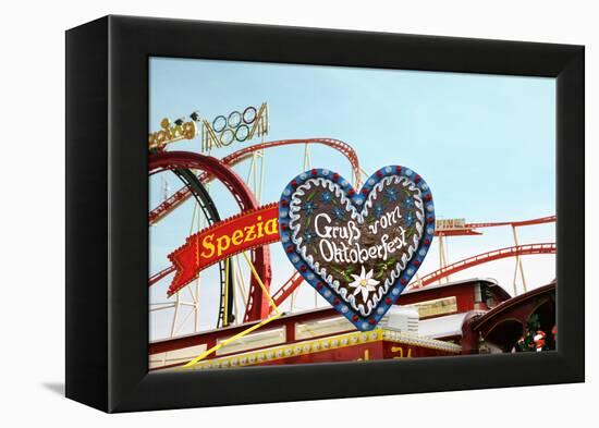 Oktoberfest, 'Wies'N', Funfair, Munich, Bavaria-Bluehouseproject-Framed Premier Image Canvas