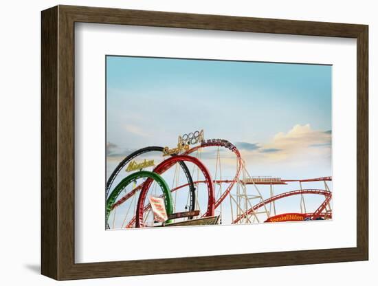 Oktoberfest, 'Wies'N', Funfair, Munich, Bavaria-Bluehouseproject-Framed Photographic Print