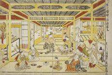 Courtesan Likened to the Chinese Sage Zhang Guolao (Japanese: Chokaro), C.1715-Okumura Masanobu-Giclee Print