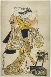 Sanjo Kantaro II as Yaoya Oshichi, 1718-Okumura Toshinobu-Framed Giclee Print