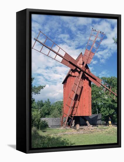 Oland Windmill, Skansen, Stockholm, Sweden-Peter Thompson-Framed Premier Image Canvas