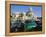 Old 1950s American Cars Outside El Capitolio Building, Havana, Cuba-Bruno Barbier-Framed Premier Image Canvas