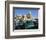 Old 1950s American Cars Outside El Capitolio Building, Havana, Cuba-Bruno Barbier-Framed Photographic Print