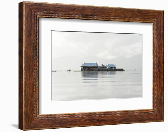 Old 20th Century British Lake Resort, Now Being Restored, Inle Lake, Shan State, Myanmar (Burma)-Annie Owen-Framed Photographic Print