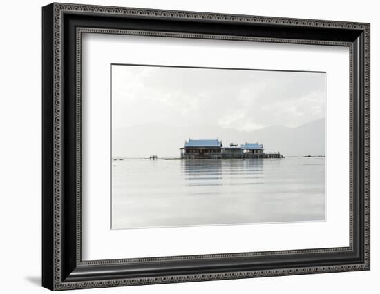 Old 20th Century British Lake Resort, Now Being Restored, Inle Lake, Shan State, Myanmar (Burma)-Annie Owen-Framed Photographic Print