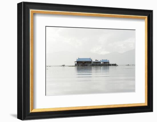 Old 20th Century British Lake Resort, Now Being Restored, Inle Lake, Shan State, Myanmar (Burma)-Annie Owen-Framed Photographic Print